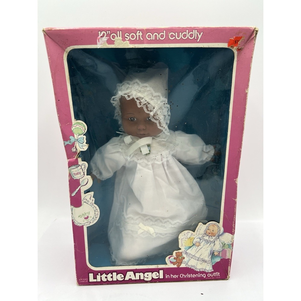 Vintage 1989 Lovee Little Angel Doll 12" Christening Outfit #17513 Original Box